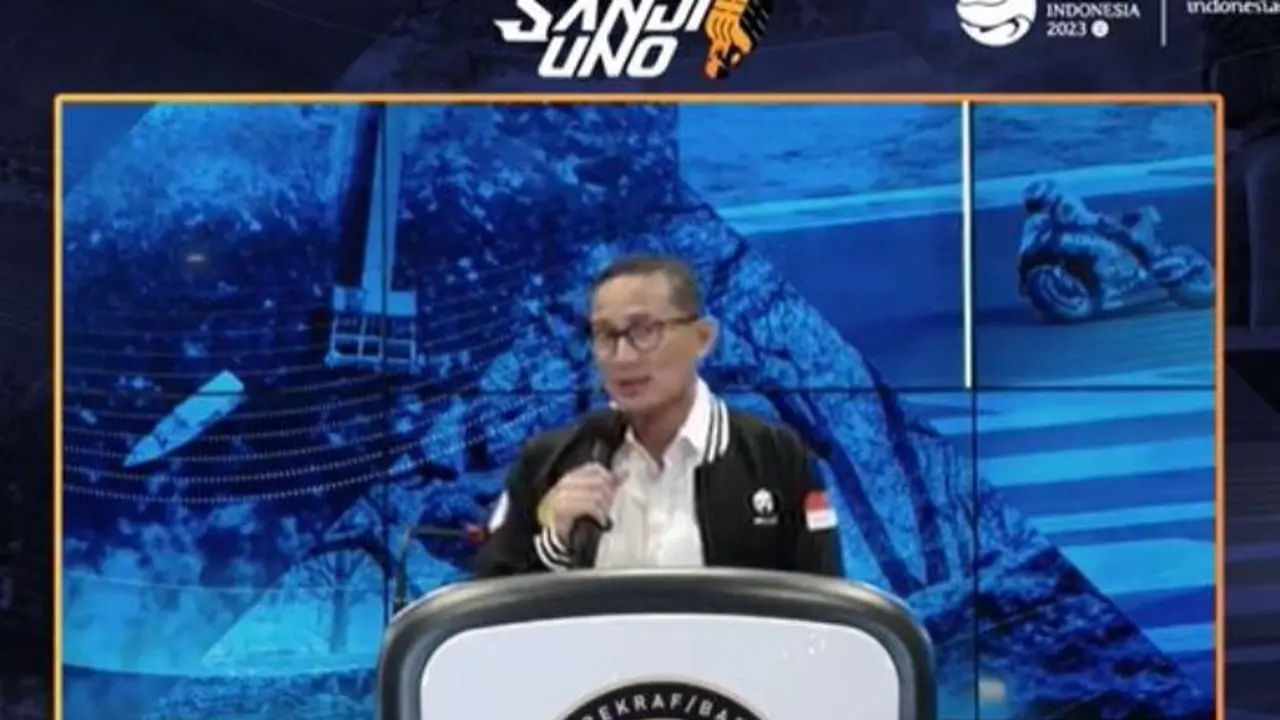 Menparekraf Sandiaga Uno di The Weekly Brief with Sandi Uno, Senin, 21 Agustus 2023
