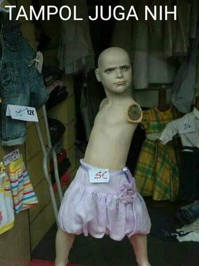 Meme Kocak ala Manekin Ini Bikin Ngakak