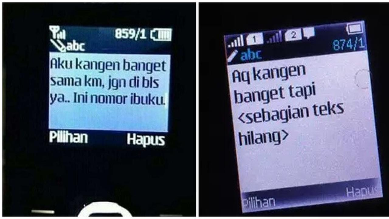6 SMS Jadul Ungkapan Rindu ke Pacar Ini Bikin Nostalgia Masa Tahun 90-an