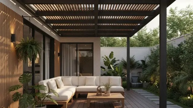 Ilustrasi Interior Nuansa Kayu Alami (Sumber: Gemini AI)