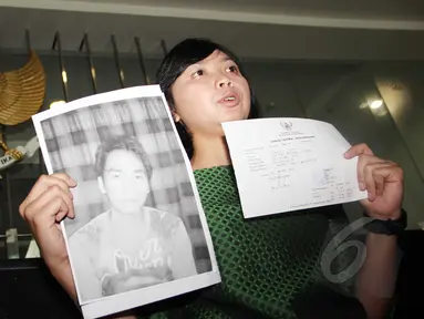 Kontras mendesak Komisi Yudisial melakukan penyelidikan terhadap kasus yang menimpa Yusman Telaumbanua, Jakarta, Kamis (19/3/2015). Remaja 16 tahun itu divonis mati atas dugaan pembunuhan berencana. (Liputan6.com/Helmi Afandi)