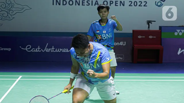 Apriyani/Fadia Lolos ke 8 Besar Indonesia Open