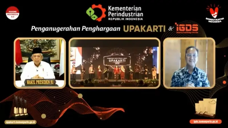 Penganugerahan Penghargaan Upakarti dan IGDS 2020