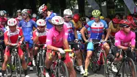 Pembalap Asal Yunani Kuasai Etape 3 Tour de Indonesia