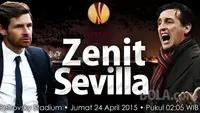 Zenit st Petersburg vs Sevilla (bola.com/samsulhadi)