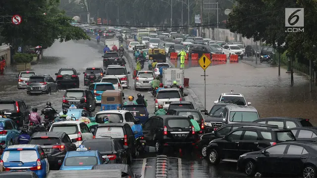 Bertahun-tahun tidak Banjir, Kini Kawasan Gambir Kembali Terendam