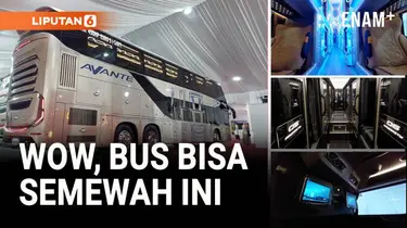 VIDEO: Adu Mewah Bus Sleeper Di GIIAS 2025, Serasa Hotel Kapsul Berjalan!