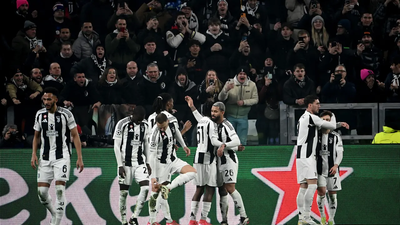 Juventus vs PSV, Liga Champions