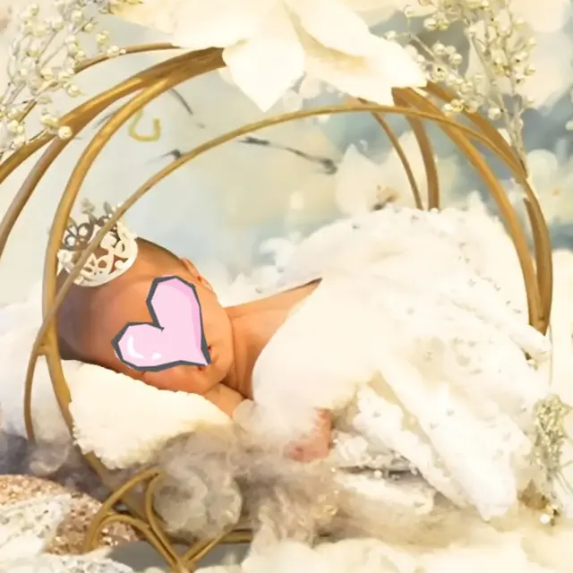 6 Pemotretan Newborn Leshia Anak Lesti Kejora, Gemas Pakai Handuk hingga Gaun