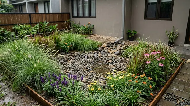 Ide Rain Garden di Sudut Pekarangan