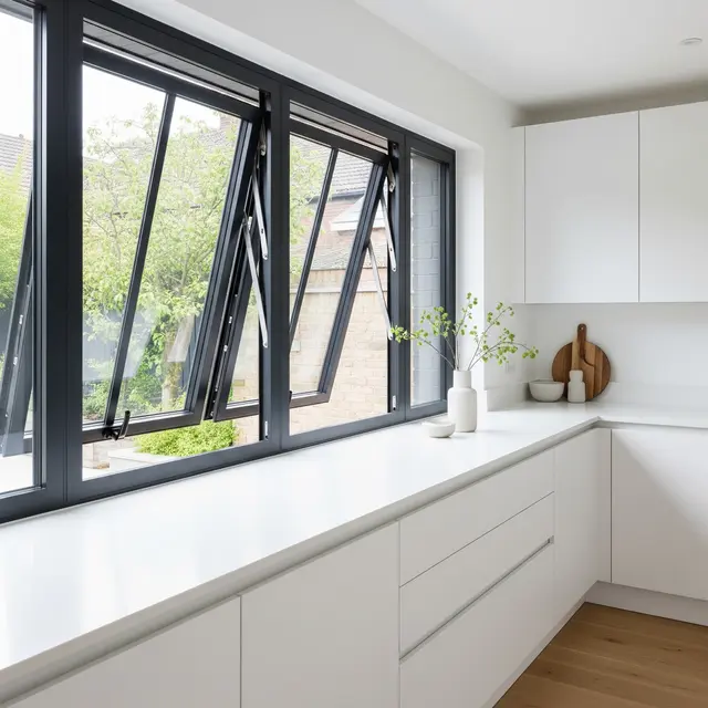 Model Jendela Dapur Minimalis (Image by Gemini AI)