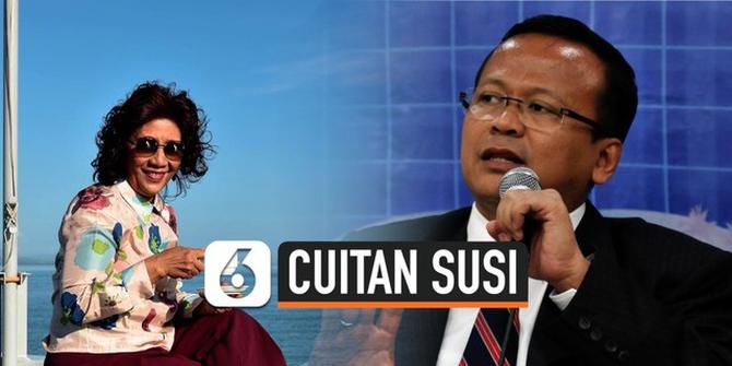 VIDEO: Susi Pudjiastuti Ucapkan Selamat Kepada Edhy Prabowo