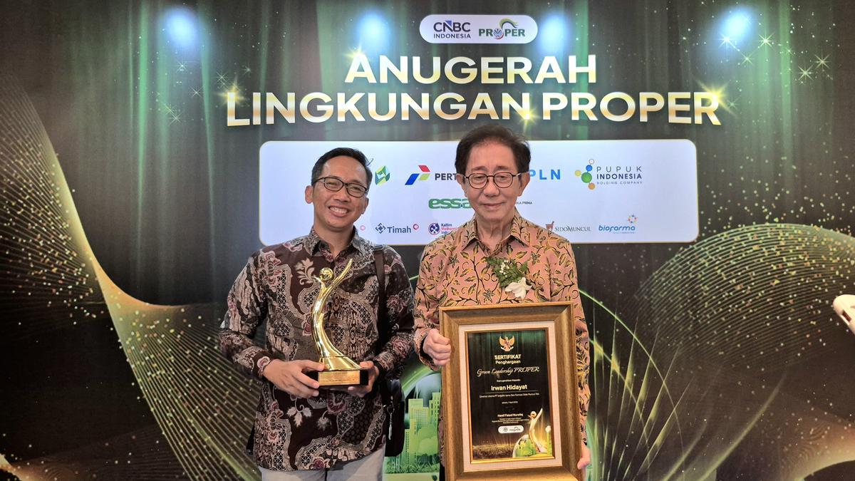 Sido Muncul Kembali Raih PROPER Emas, Irwan Hidayat Ukir Green Leadership PROPER Keempat