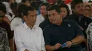 Dalam peresmian itu, Jokowi didampingi Direktur Utama PT Perusahaan Gas Negara (PGN) Hendi Prio Santoso, Jakarta, (25/9/14). (Liputan6.com/Faizal Fanani)