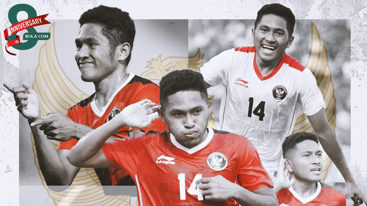 Timnas Indonesia - Ilustrasi Selebrasi Gol Fajar Fathur Rahman di SEA Games 2023