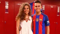 Denis Suarez Bersama Sandra Montoto (Instagram)