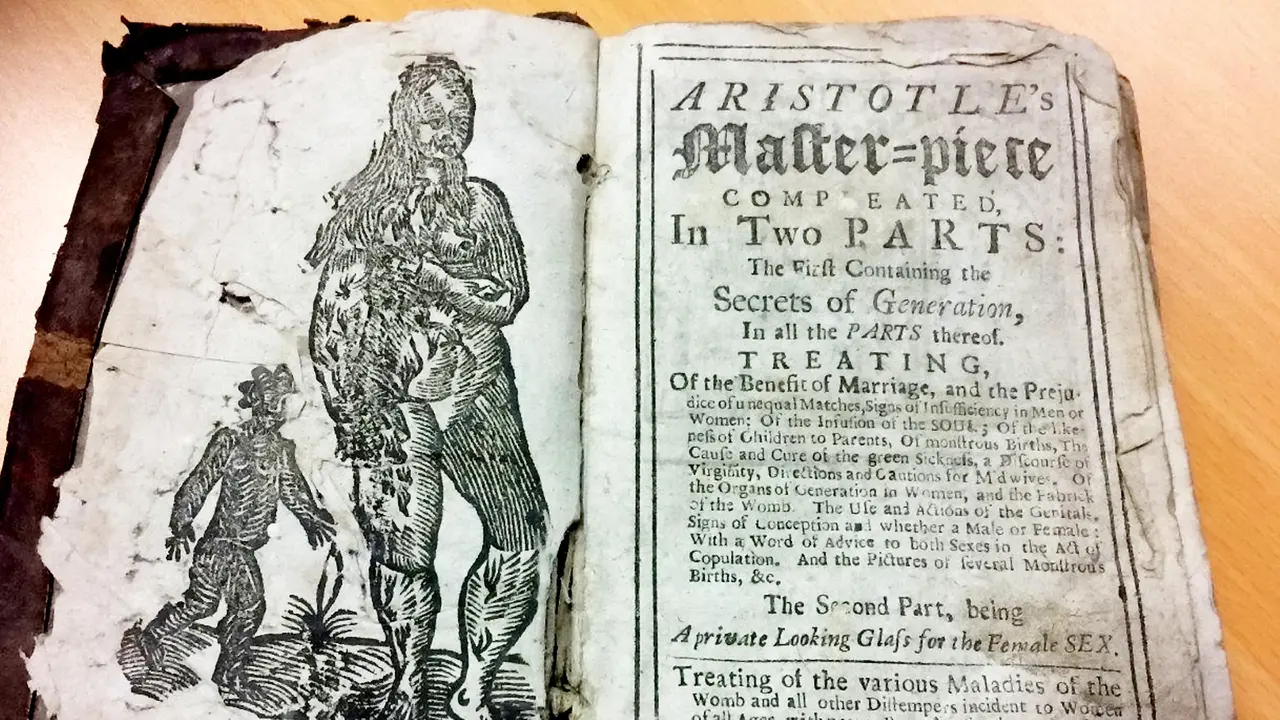 Buku Kuno Bangsa Inggris Tentang Tips Seks Kontroversial - (TheTimes/JordanAshley/AFP)