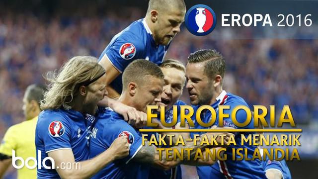 Berikut video tentang fakta-fakta menarik dari Islandia, yang berhasil maju ke perempat final Piala Eropa 2016.