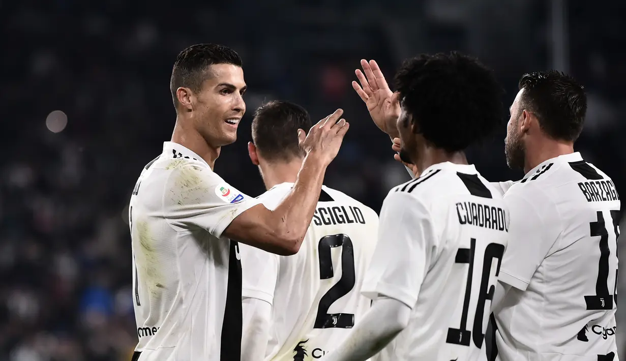 4. Juventus - Meski sudah meraih segalanya bersama Allegri di liga lokal tak membuat Juventus puas. Dua laga final liga champions berakhir menyedihkan. (AFP/Marco Bertorello)