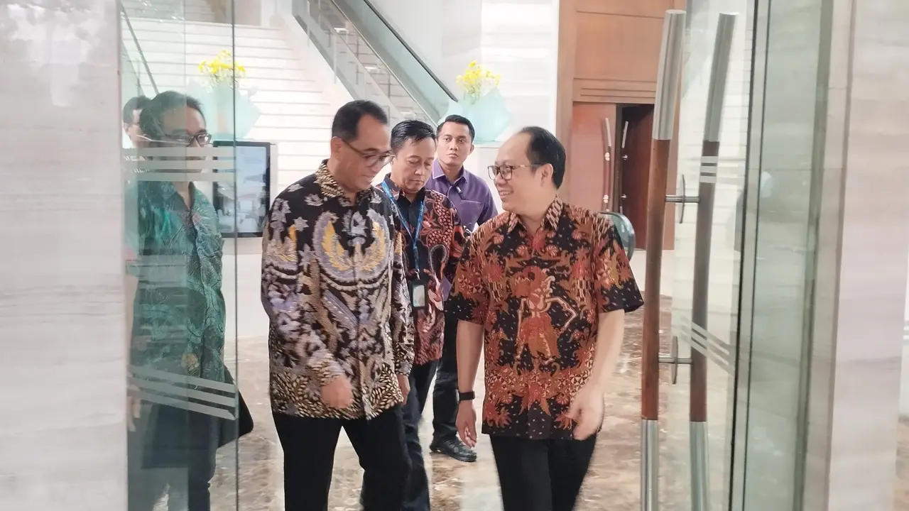 Menteri Perhubungan Budi Karya Sumadi di acara FGD Kebijakan Angkutan Lebaran, Jumat (5/4/2024). (Gagas/Liputan6.com)