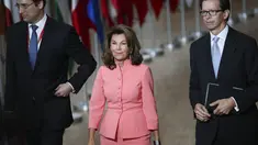 Brigitte Bierlein, mantan kepala Mahkamah Konstitusi Austria meninggal dunia pada usia 74 tahun.  (AP Photo/Francisco Seco, File)