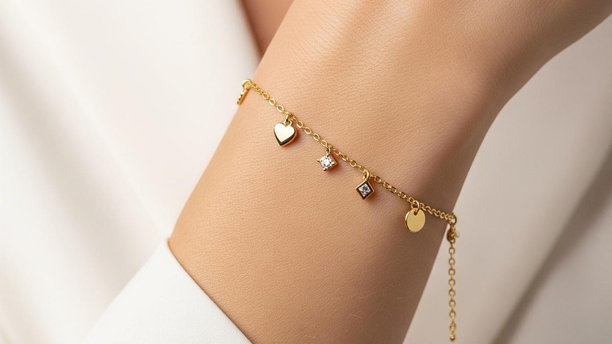 Tips Memilih Gelang Emas Charm Bracelet 24 Karat agar Tampil Stylish