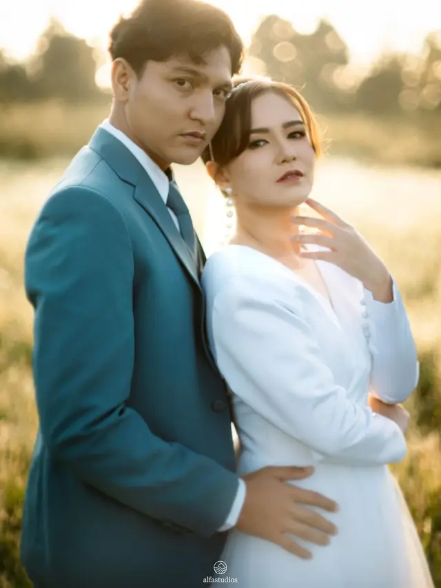 7 Potret Prewedding Masayu Clara dan Qausar Harta, Tampil Serasi