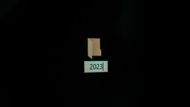 Ilustrasi akhir tahun 2023