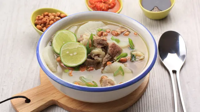 soto bandung lobak