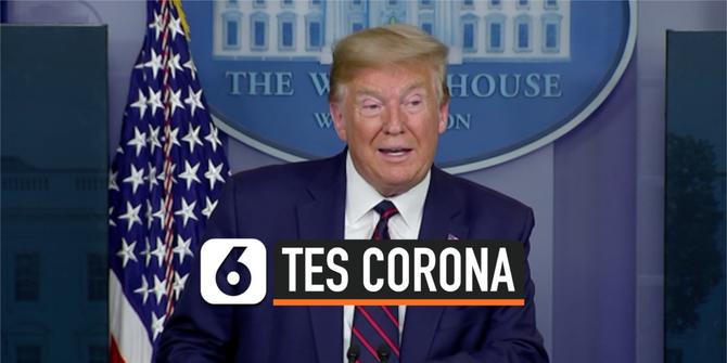 VIDEO: Donald Trump Jalani Tes Corona Kedua, Hasilnya Negatif