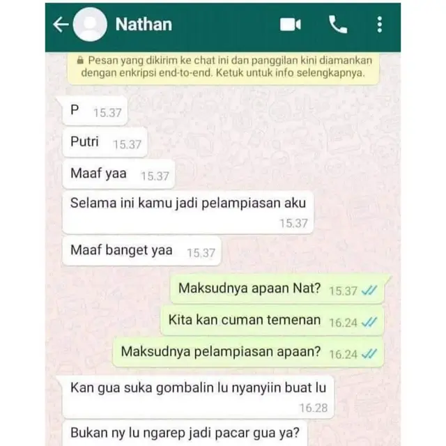 6 Chat Absurd dengan Gebetan Ini Isinya Malah Bikin Sakit Hati