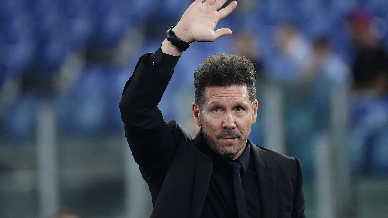 Diego Simeone - Lazio Vs Atletico Madrid di Liga Champions 2023/2024