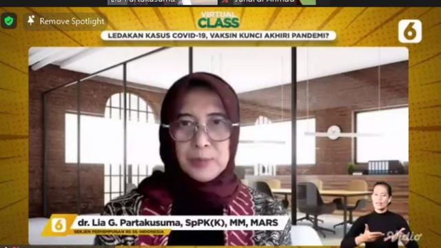 Cek Fakta virtual class