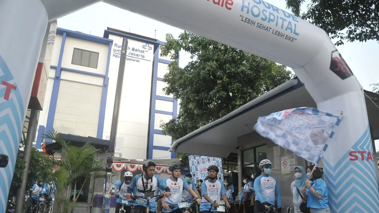 Event sepeda unik digelar di Jakarta, peserta menyusuri 7 Rumah Sakit