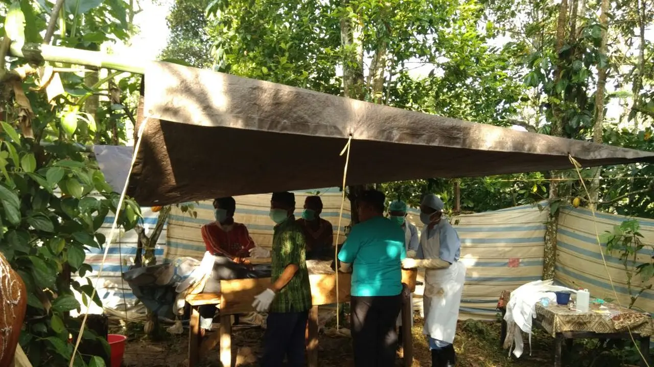 Penggalian Makam Tahanan Dituduh Cabul