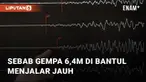 Wilayah Bantul, Yogyakarta diterpa gempa 6,4 magnitudo pada Jumat (30/06/2023)