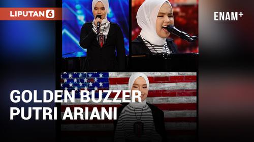 VIDEO: Putri Ariani Tampil Memukau di America's Got Talent 2023, Langsung Dapat Golden Buzzer dari Simon Cowell