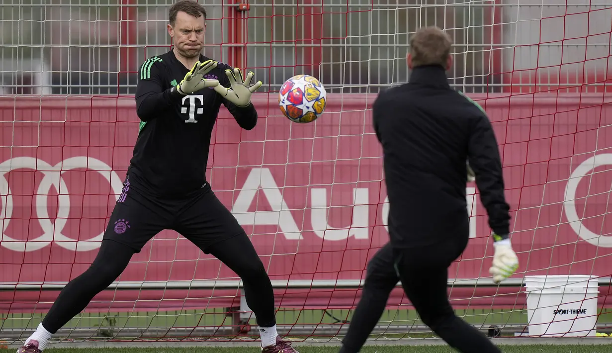 Belum ditambah dengan catatan positif Die Roten, julukan Bayern dalam pertemuan dengan Arsenal. (AP Photo/Matthias Schrader)