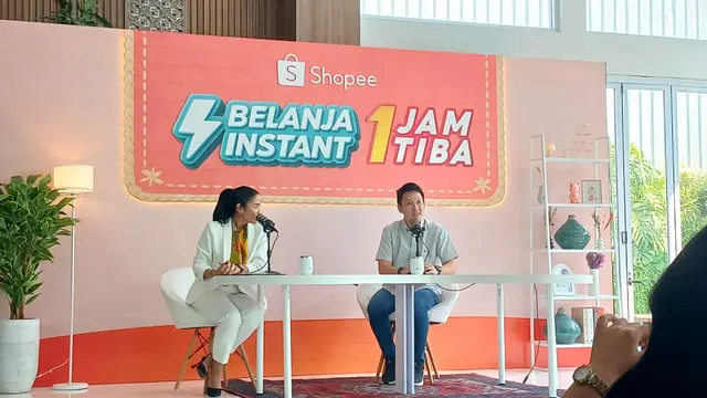 Daniel Minardi, saat acara Shopee Belanja Instant 1 Jam Tiba di Jakarta, Kamis (23/7/2026). (Liputan6.com/Nurri Indah)