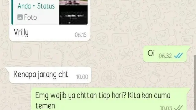 Bikin Ikut Sedih, 6 Chat Ditolak Gebetan Ini Nyesek Banget
