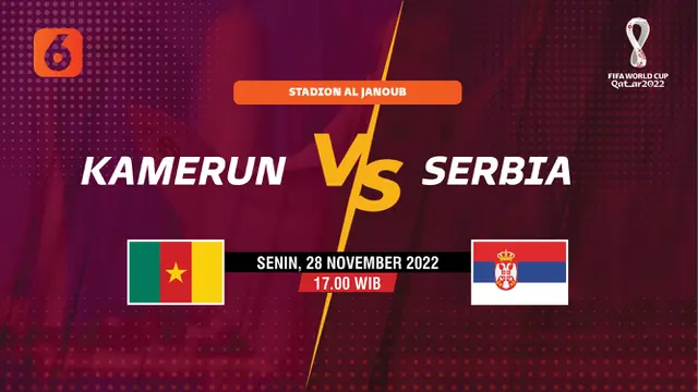 Kamerun vs Serbia