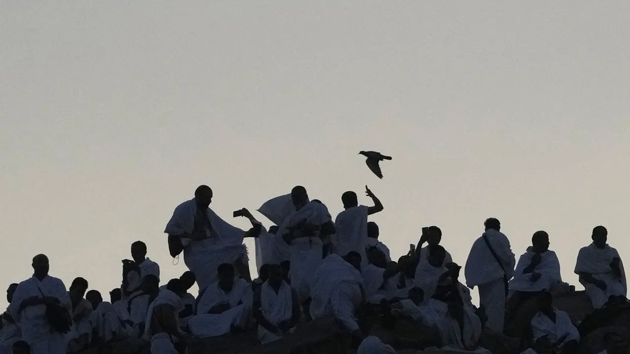 Jemaah Haji Wukuf di Arafah