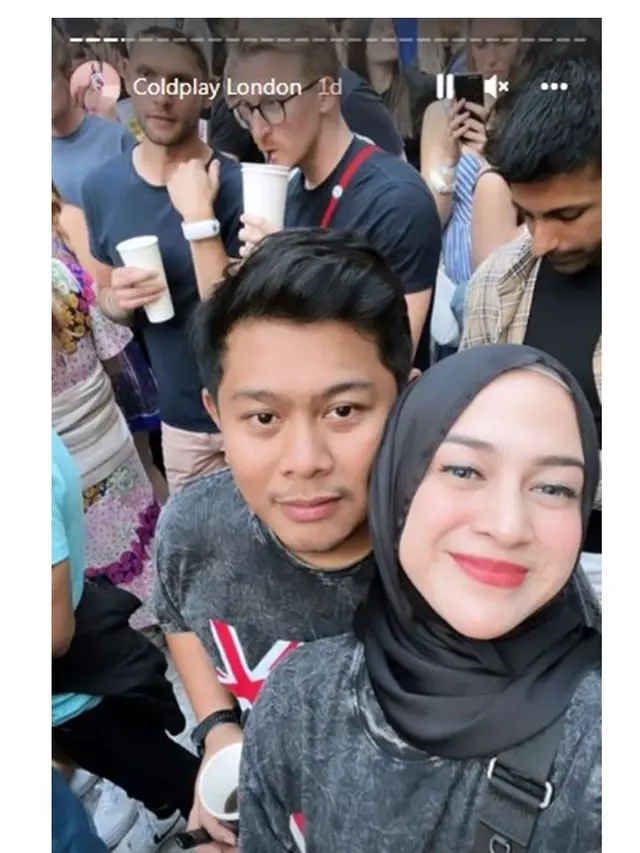 8 Potret Liburan Nina Zatulini dan Suami di London, Seru Banget
