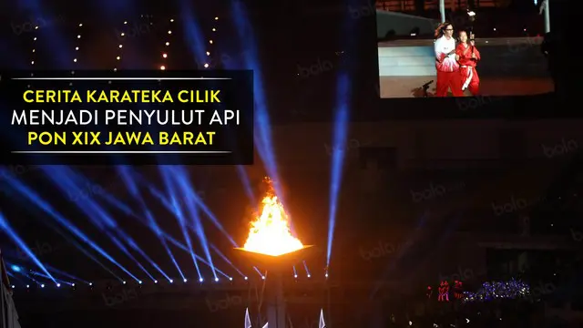 Video wawancara Lala Diah Pitaloka, karateka cilik yang terpilih menjadi penyulut api di PON XIX Jawa Barat 2016