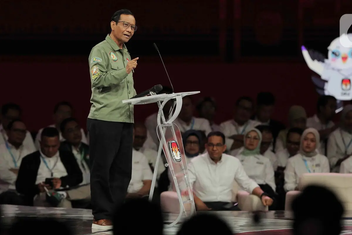 Momen Ketiga Cawapres pada Pemilu 2024 Saling Beradu Argumen