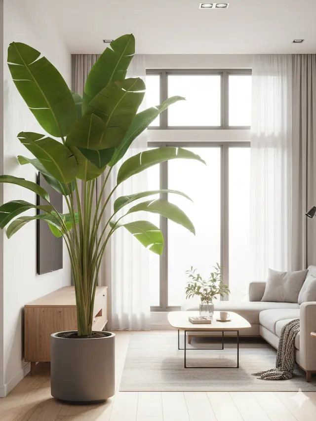 8 Model Rumah Kecil Tapi Luas dengan Tanaman Daun Panjang di Sudut Rumah, Asri dan Nyaman untuk Hunian Modern