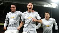 Nemanja Matic menjadi penentu kemenangan Manchester United atas Crystal Palace. (doc. Manchester United)