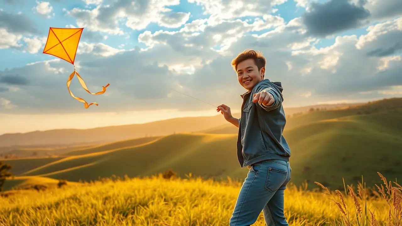 mimpi melihat orang main layangan