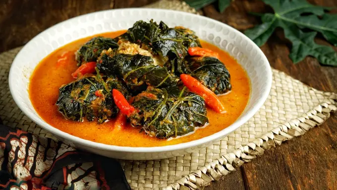 buntil daun singkong pepaya