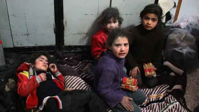 Pasukan Suriah Bombardir Ghouta Timur, 98 Orang Tewas